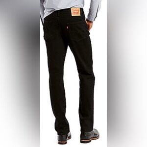 Levi’s Men’s Black 514 Straight Fit Premium Denim Jeans 36W X 34L